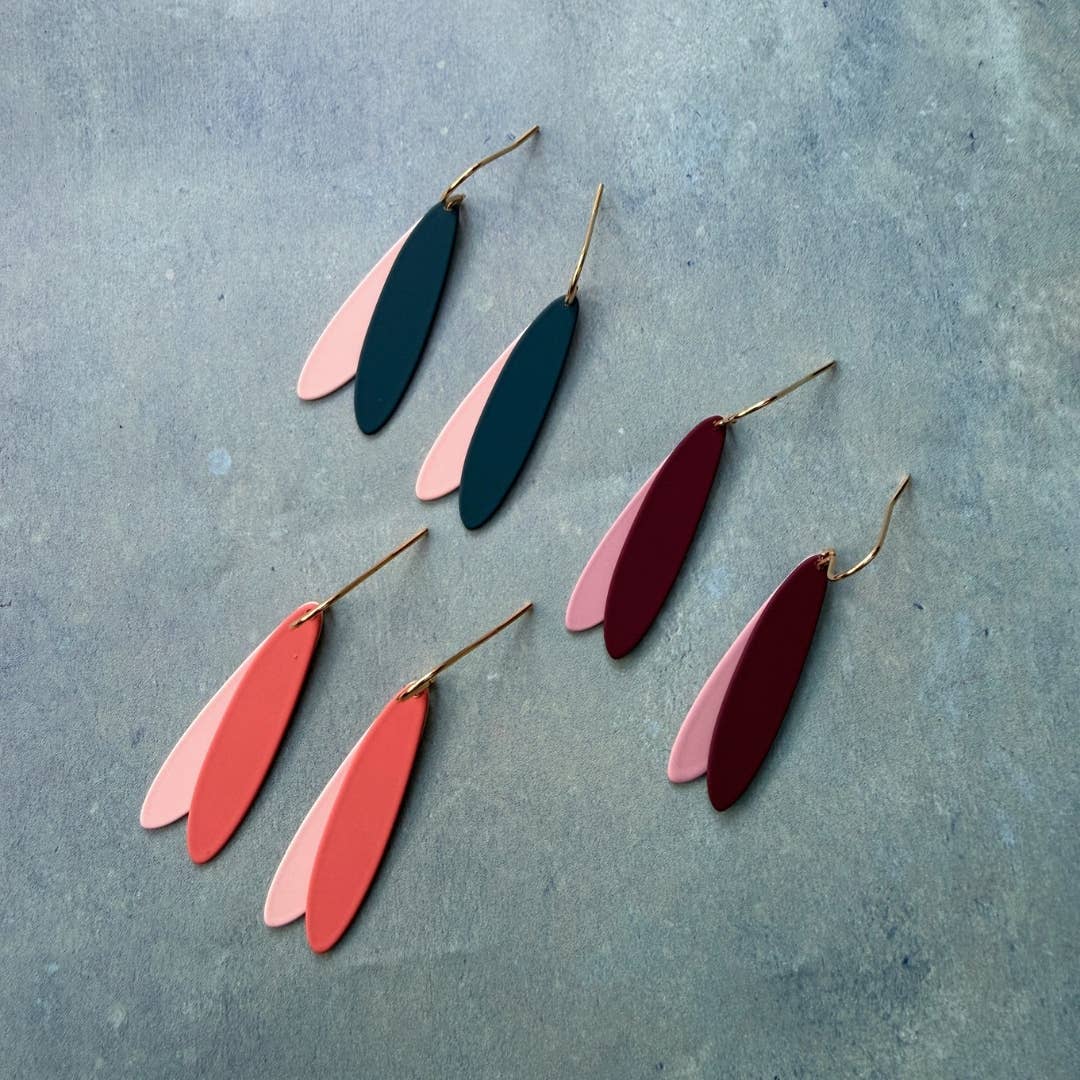 Jack & Freda - Colour Splash Earrings - Dopamine Softs