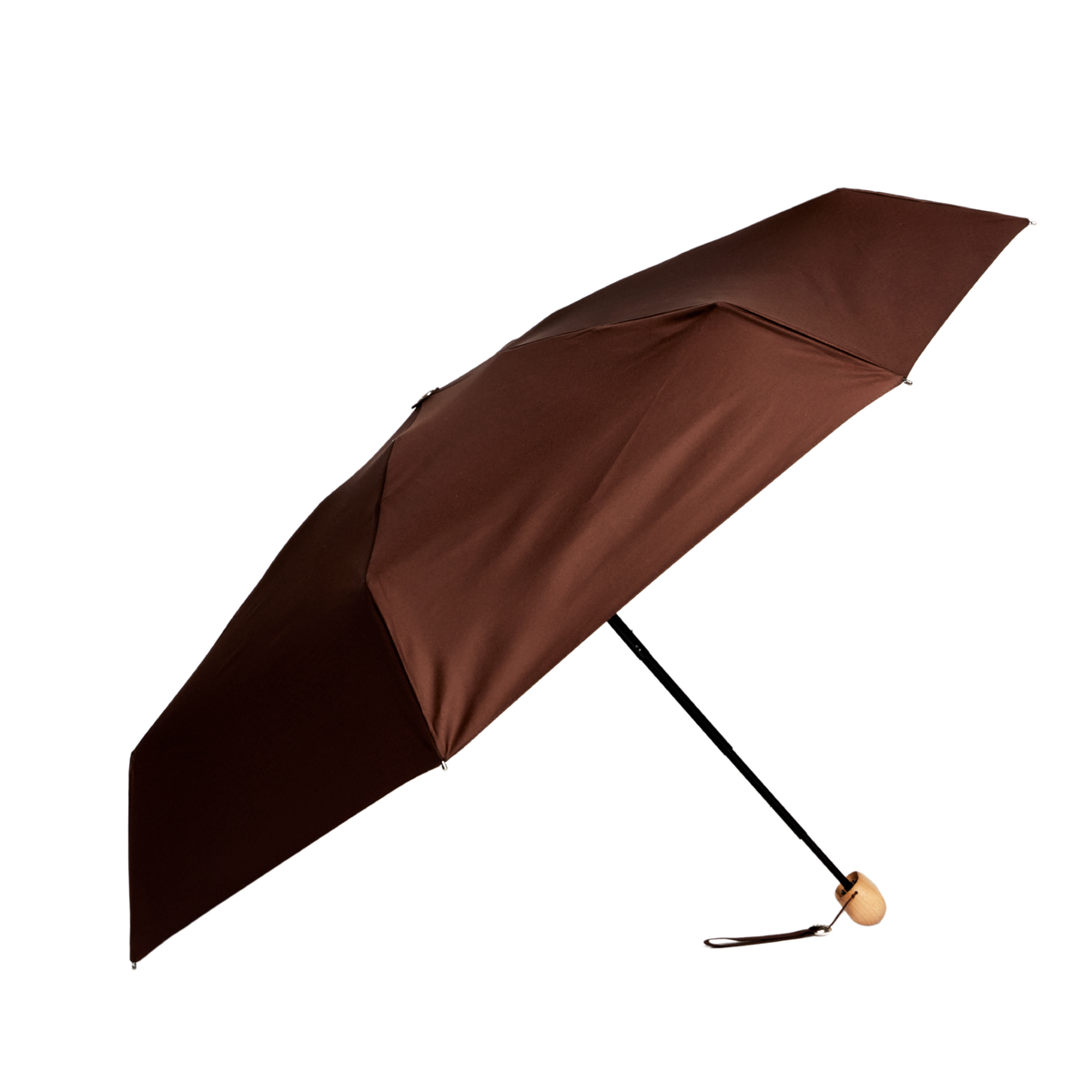 Espresso Brown Eco-Friendly Mini Pocket Umbrella