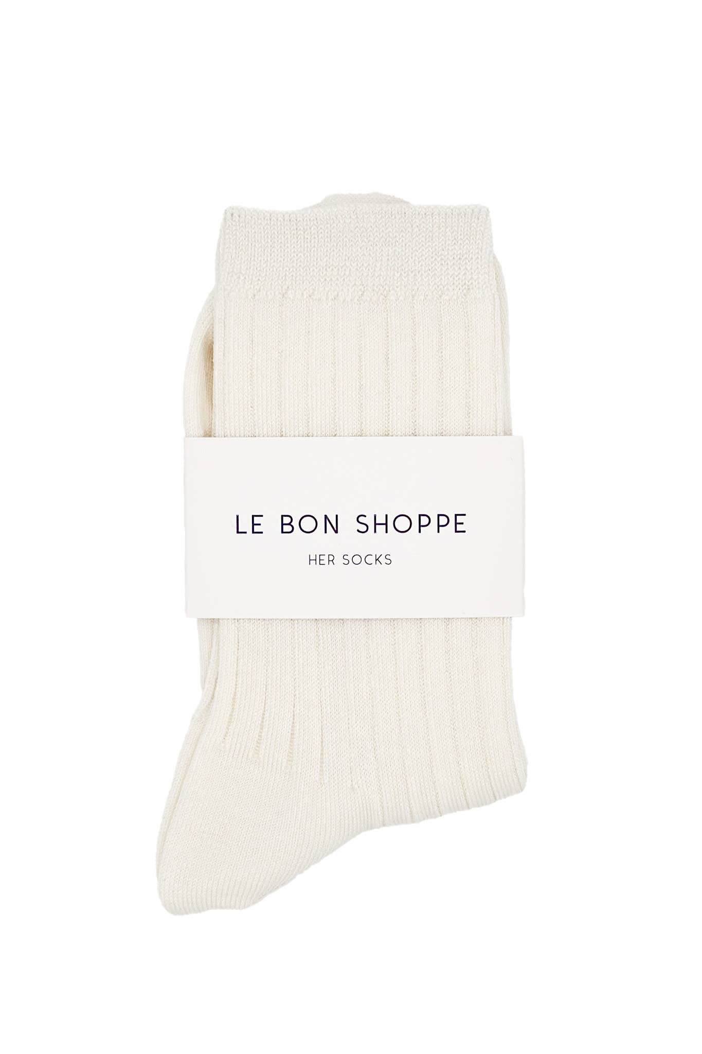 Her Socks - Mercerized Combed Cotton Rib