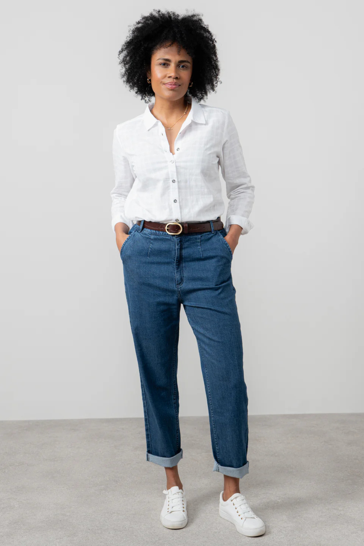 Daybreak Tapered Leg Jeans Blue