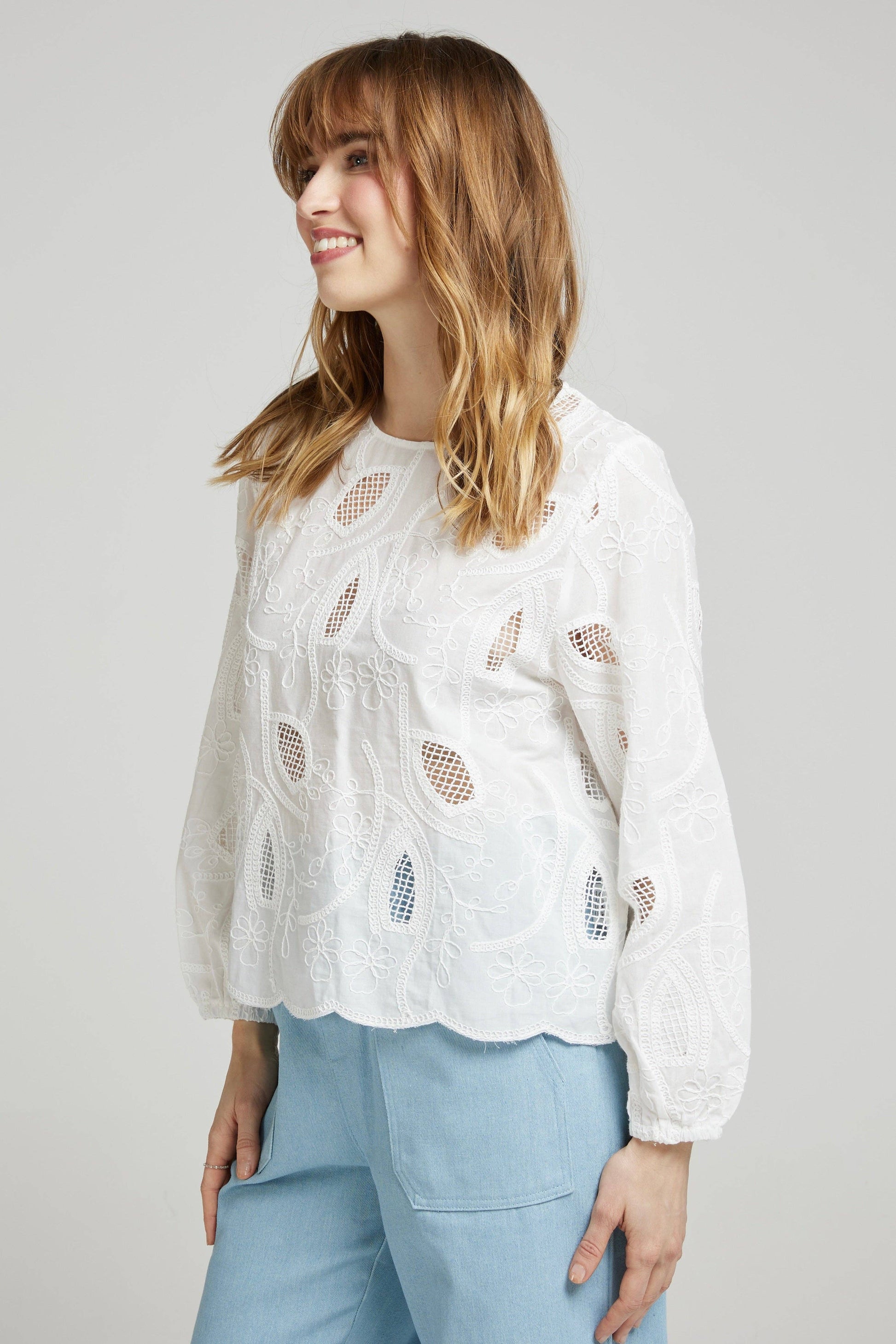 Andy & Lucy - GRAZIELA - Embroidered blouse