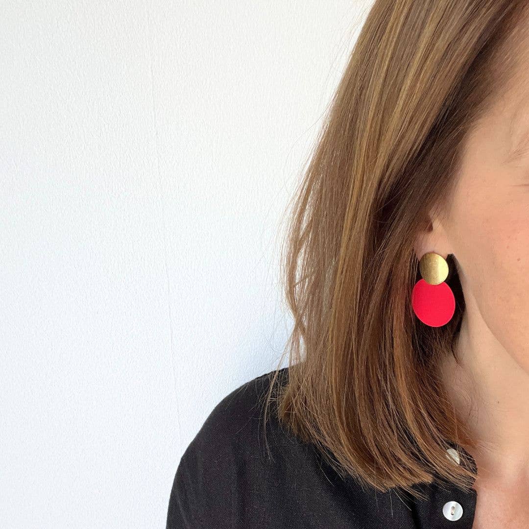 Retro Statement Earrings