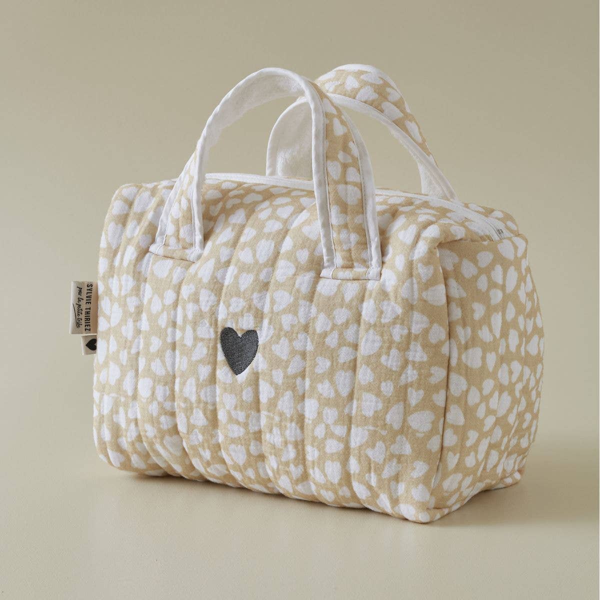 Little Heart Baby Nappy Bag/ Children's Toiletry Bag