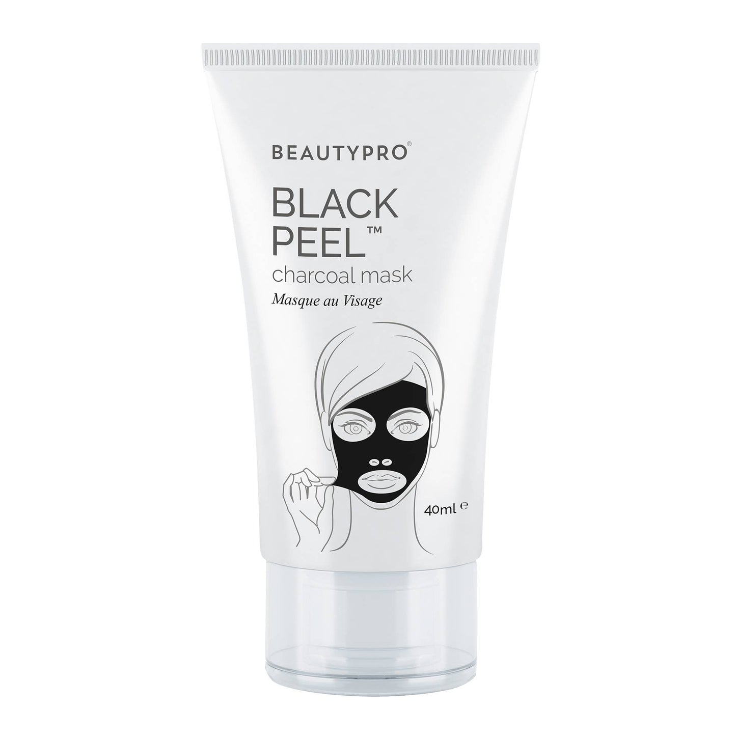 Black Peel Active Charcoal Mask 40ml Tube