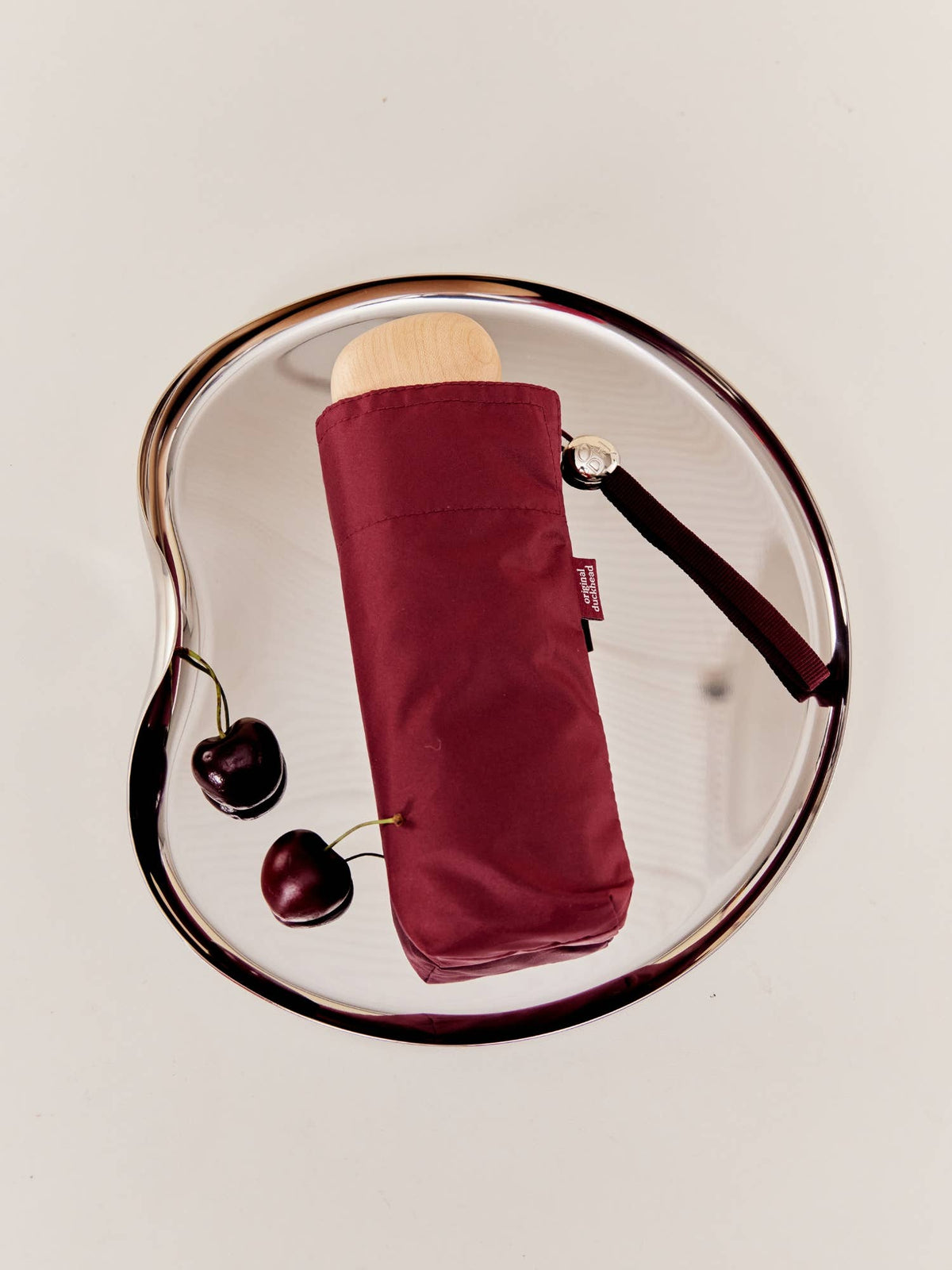 Cherry Eco-Friendly Mini Pocket Umbrella