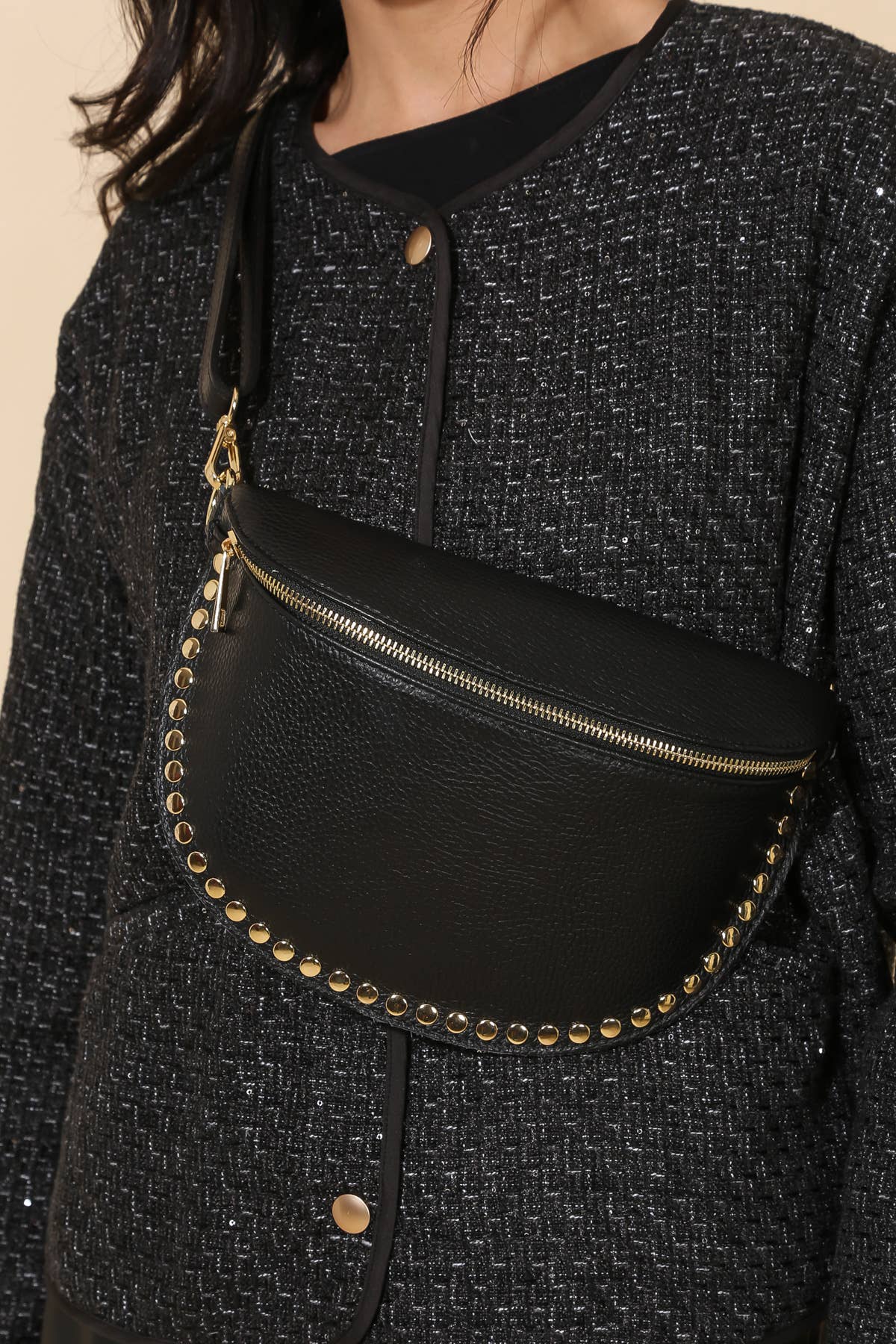 BEATRICE Leather Shoulder Bag