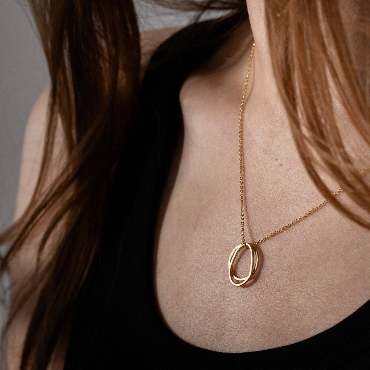 Gold Loop Necklace