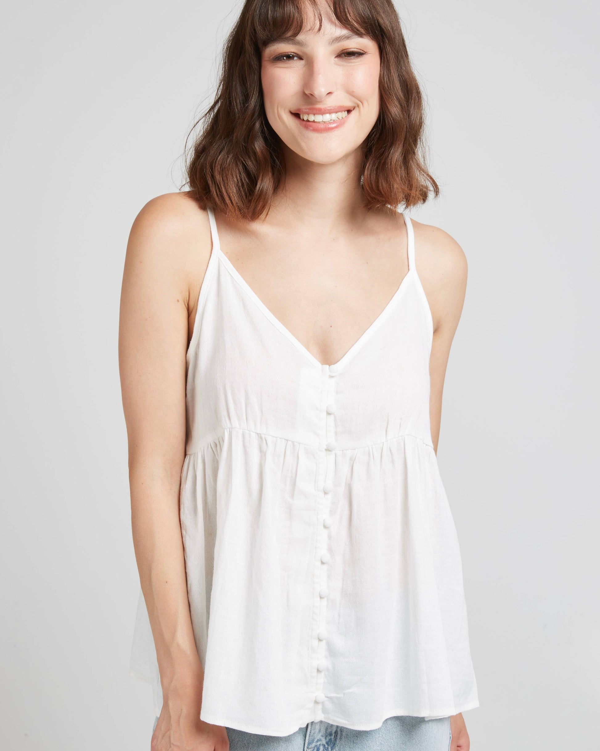 DAMANT White Blouse