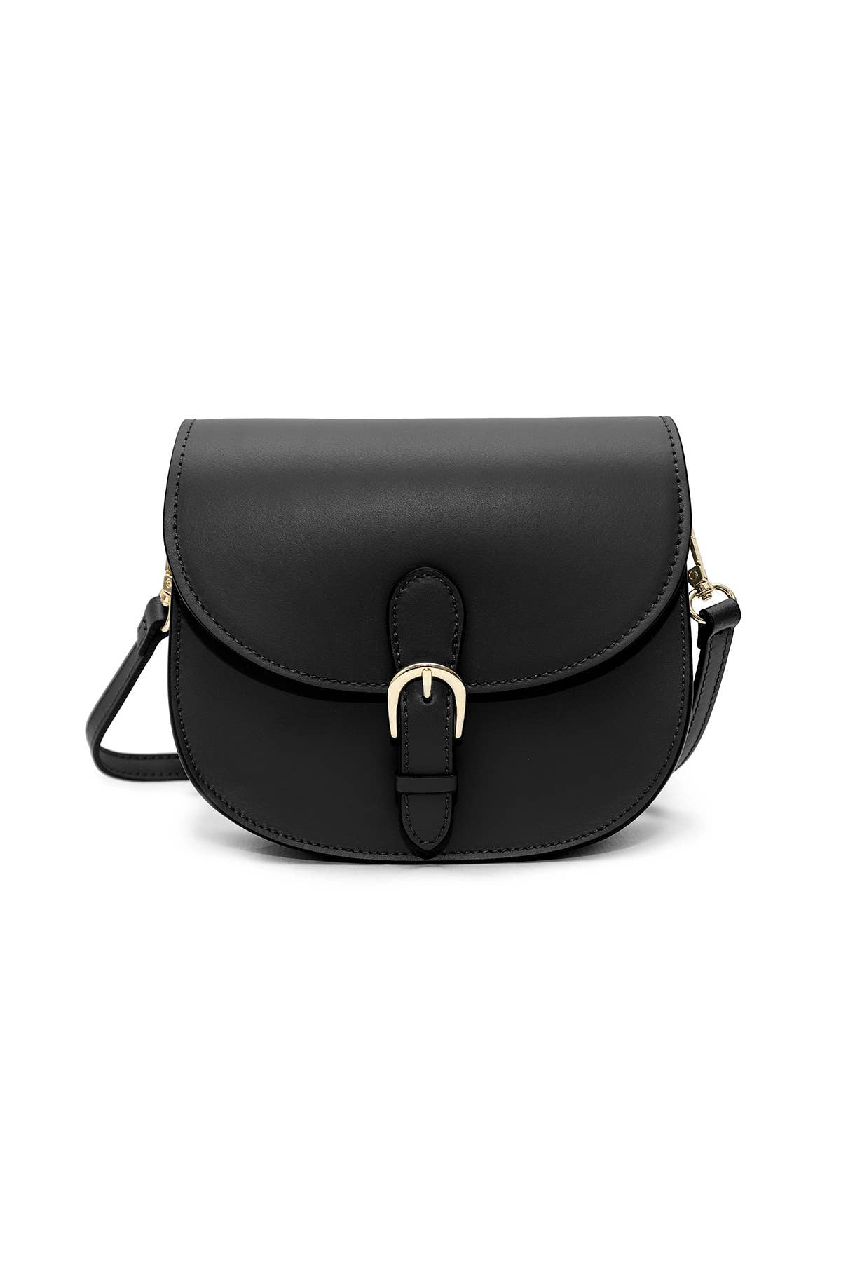 JENNIFER Leather Saddle Bag