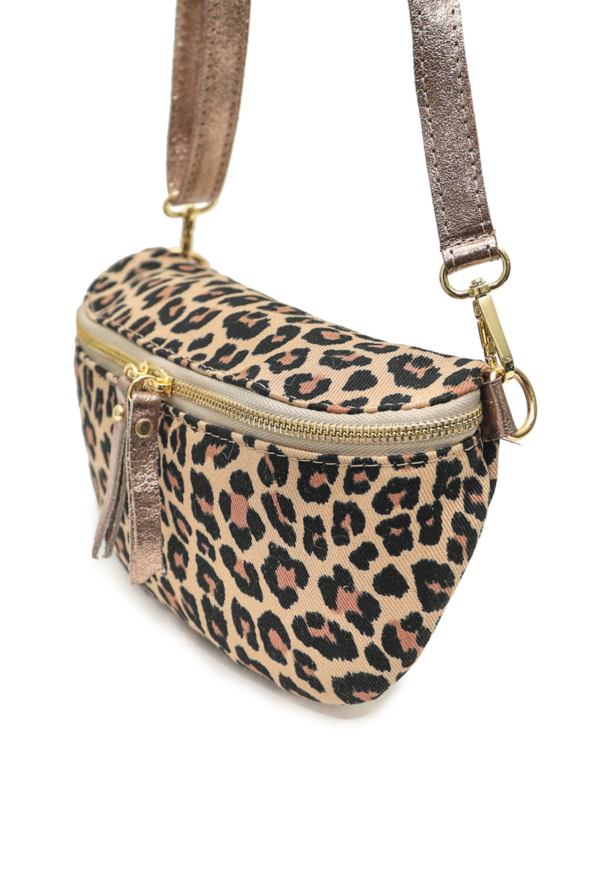 ROSA Leopard Shoulder Bag