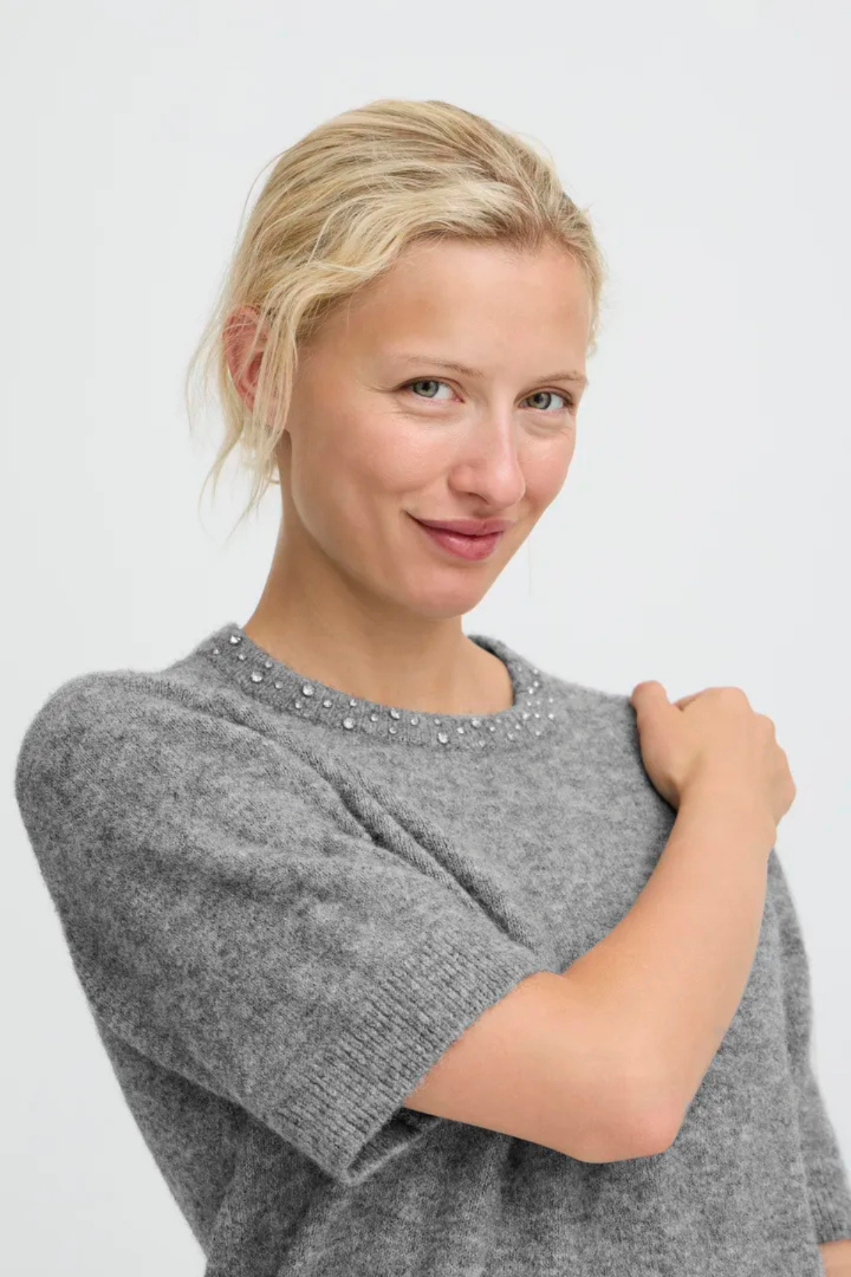 BYOMEA Rhinestone Jumper