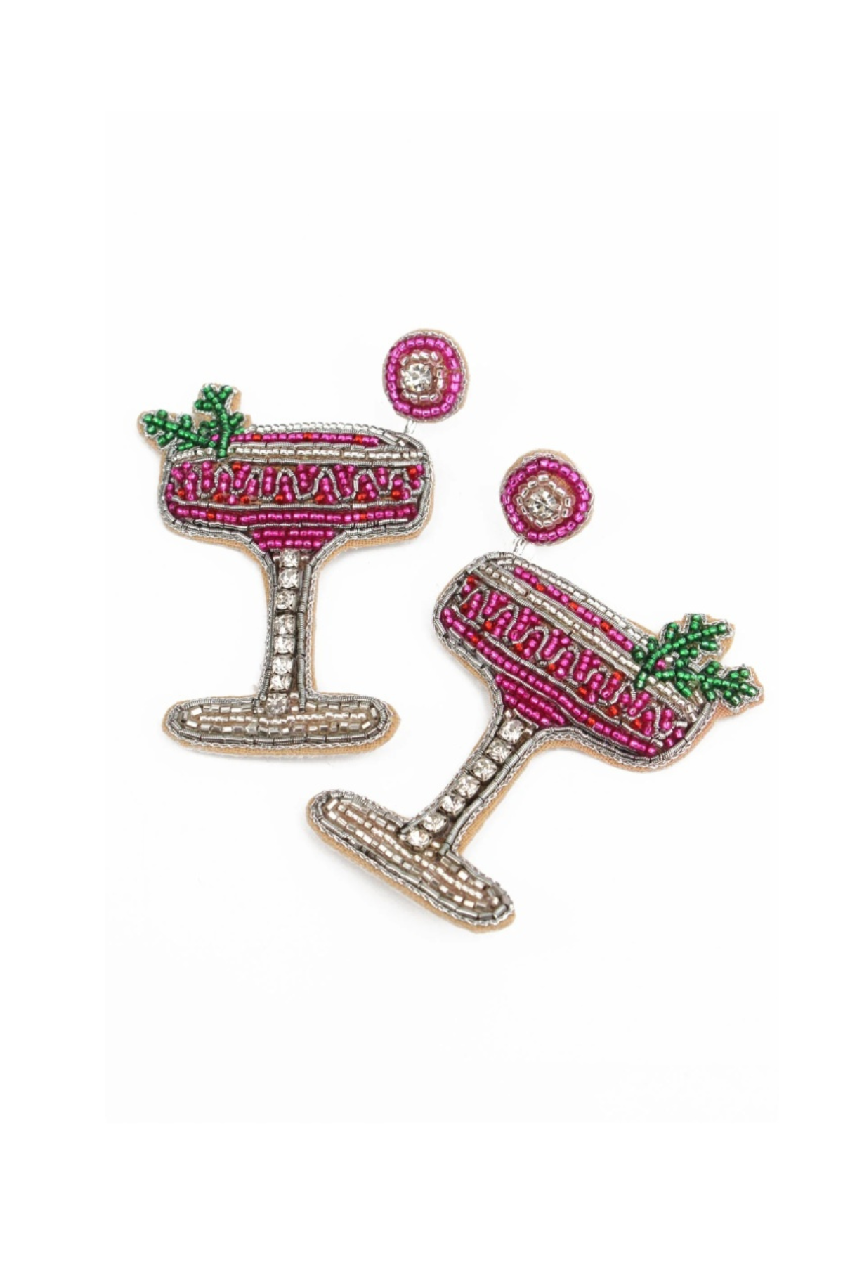 Beaded Cocktail Earrings