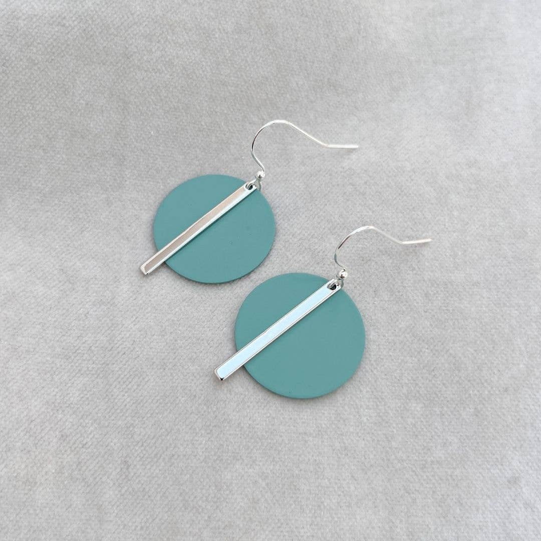 Solar Earrings - Various Colours (Silver)