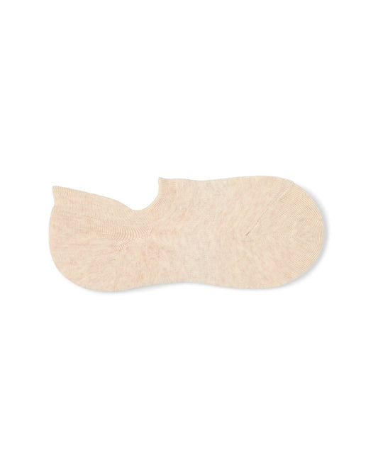 Cotton No Show Sock - Oatmeal