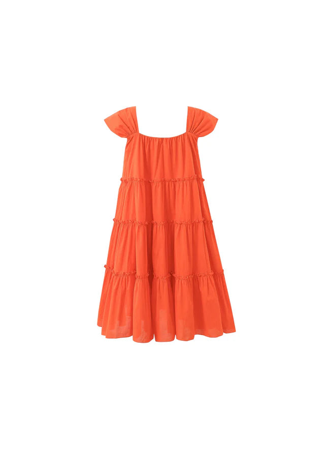 Nicandro Coral Dress