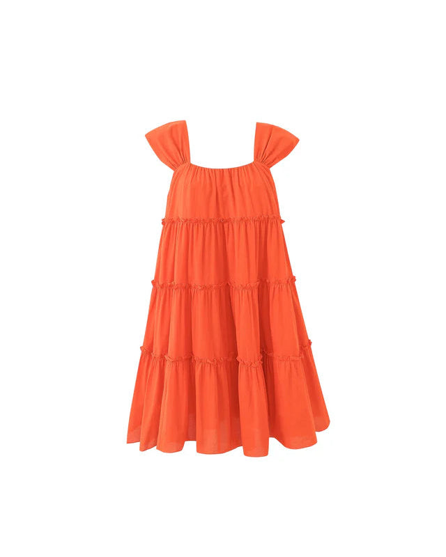 Nicandro Coral Dress