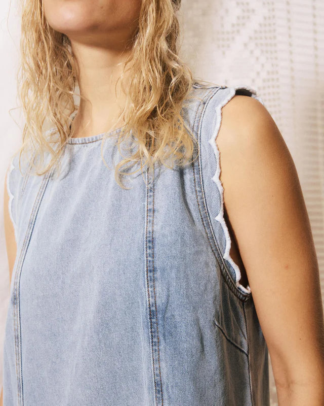 Vito Denim Blue Dress