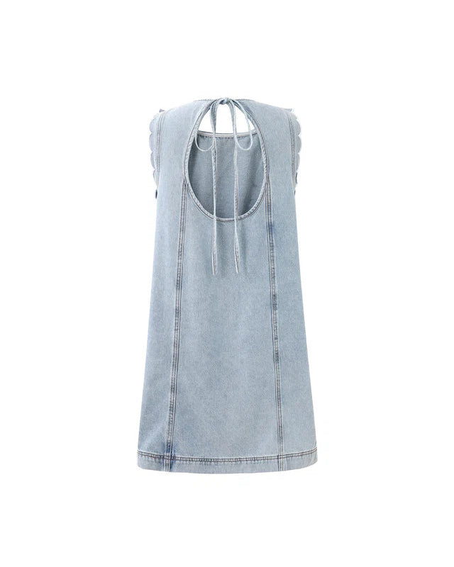 Vito Denim Blue Dress
