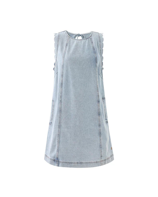 Vito Denim Blue Dress