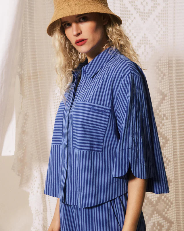 Anna Electric Blue Shirt