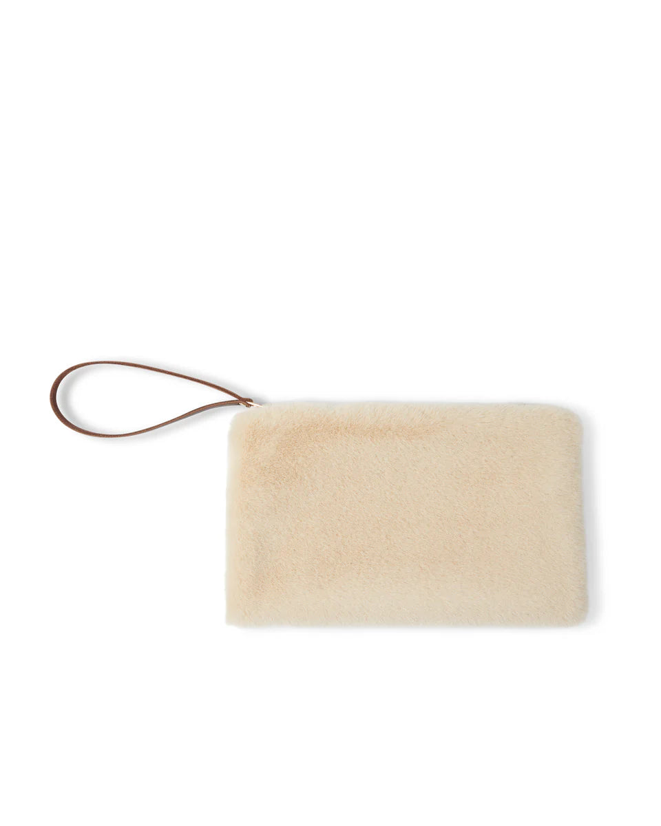 Fur Pouch Clutch Bag