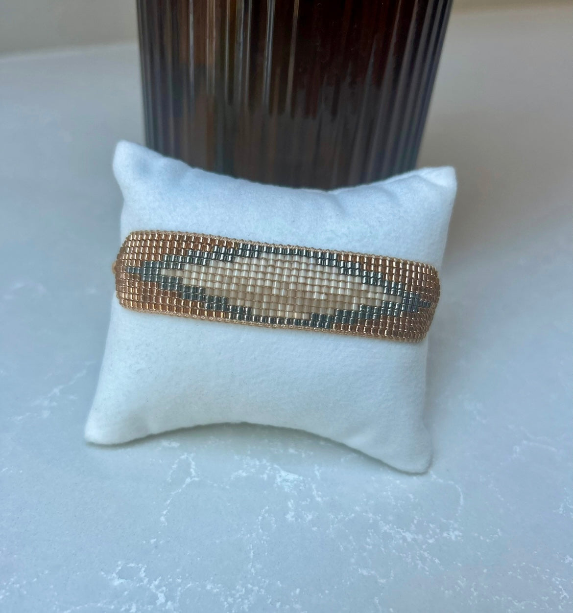 Metallic Miyuki Bead Friendship Bracelets