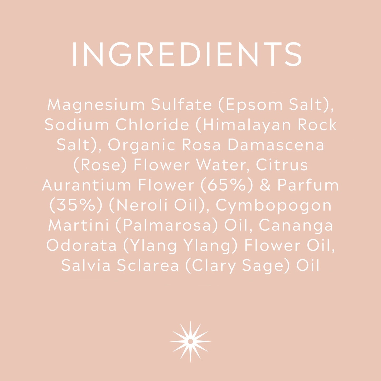 In Bloom - Rose, Neroli & Palmarosa Bath Salts 80g & 432g