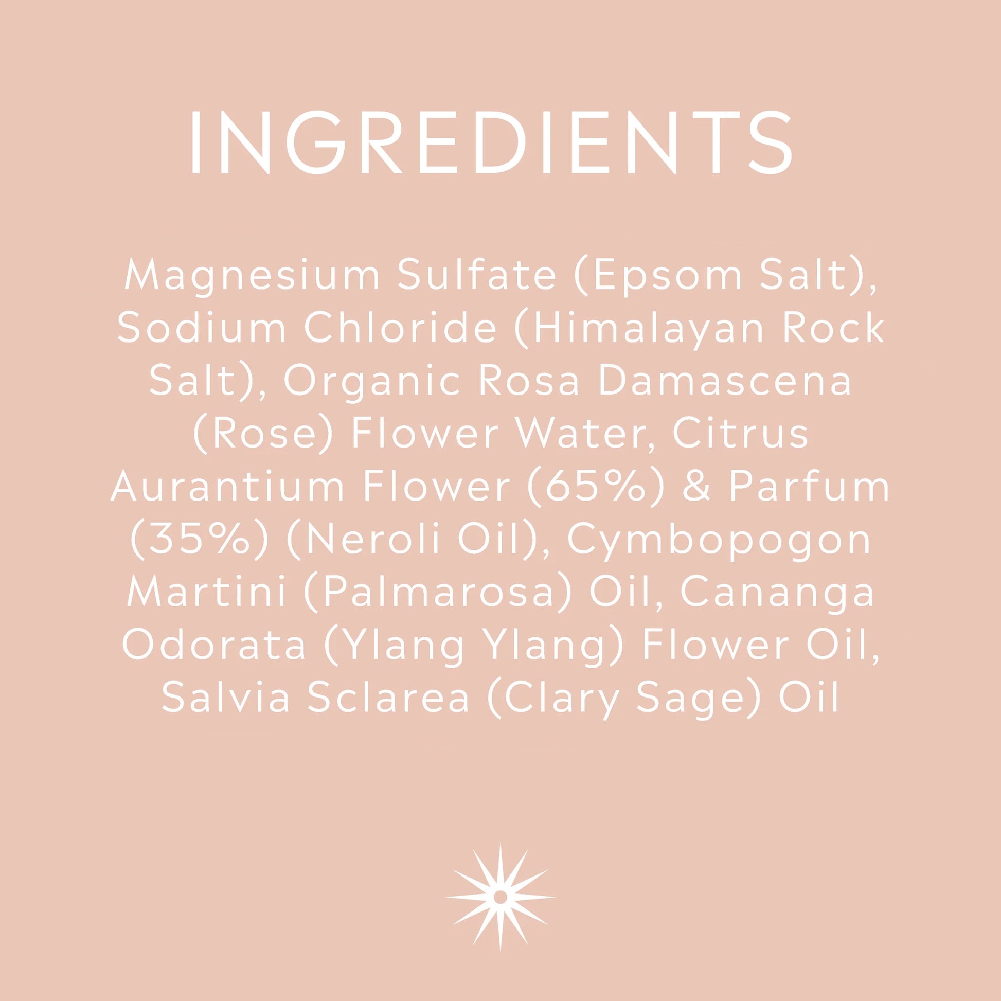 In Bloom - Rose, Neroli & Palmarosa Bath Salts 80g & 432g