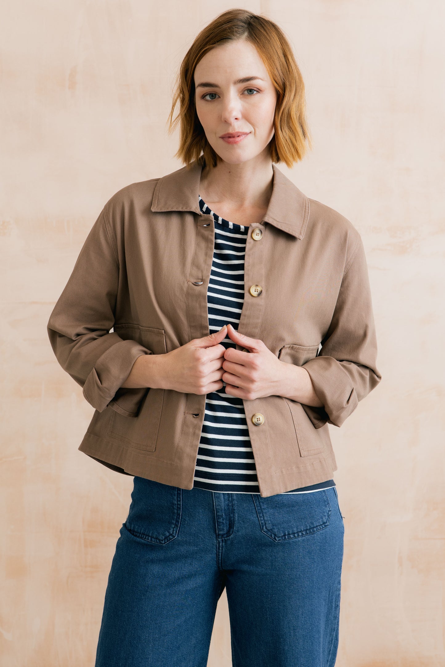 SALE - Effie Jacket - Plain Twill