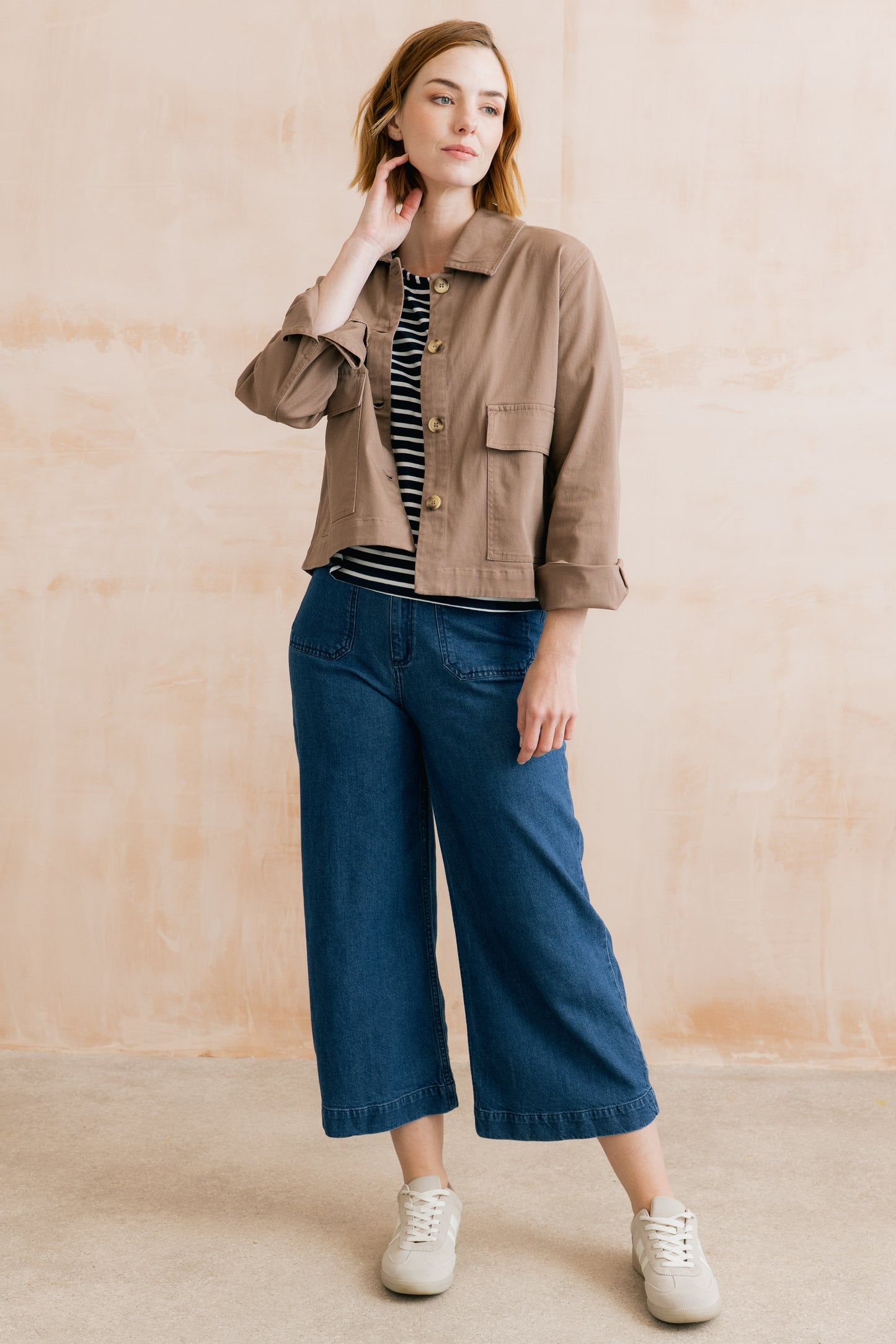 SALE - Effie Jacket - Plain Twill