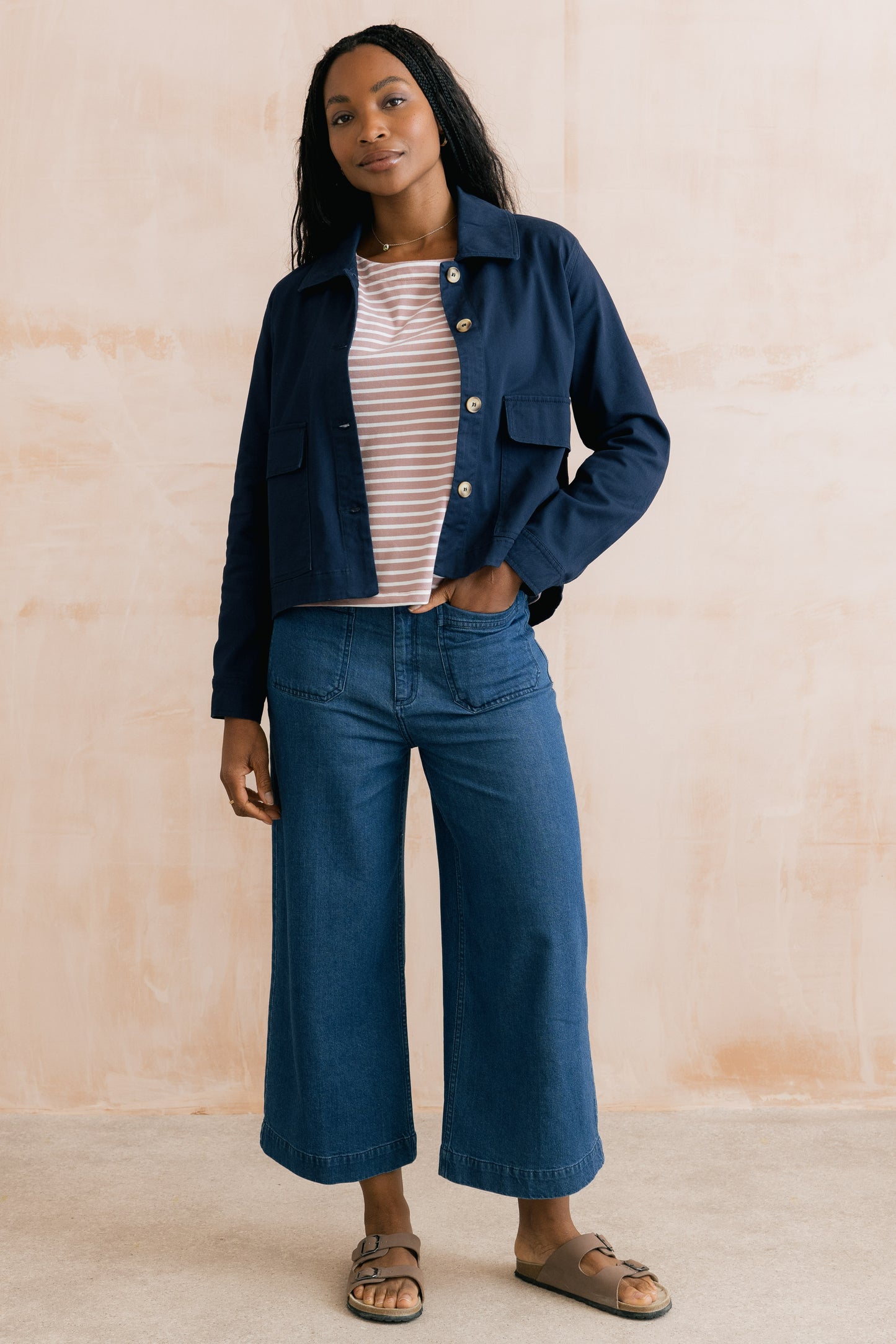 SALE - Effie Jacket - Plain Twill
