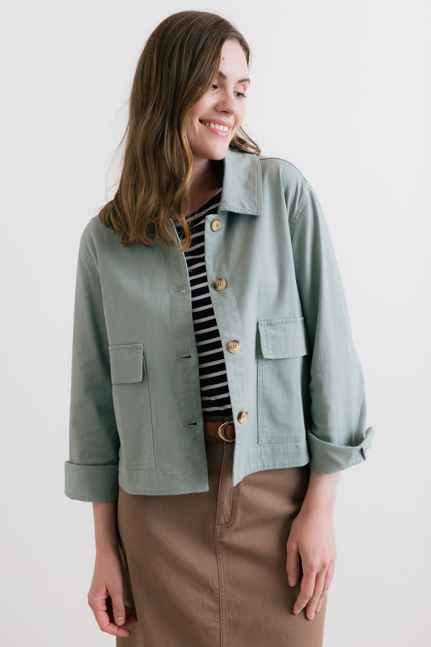 SALE - Effie Jacket - Plain Twill