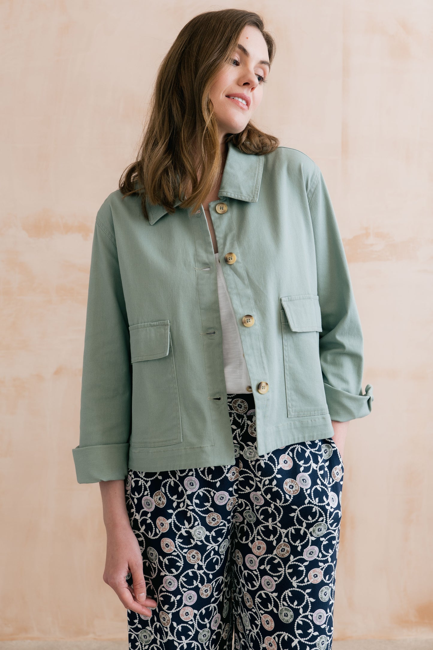 SALE - Effie Jacket - Plain Twill