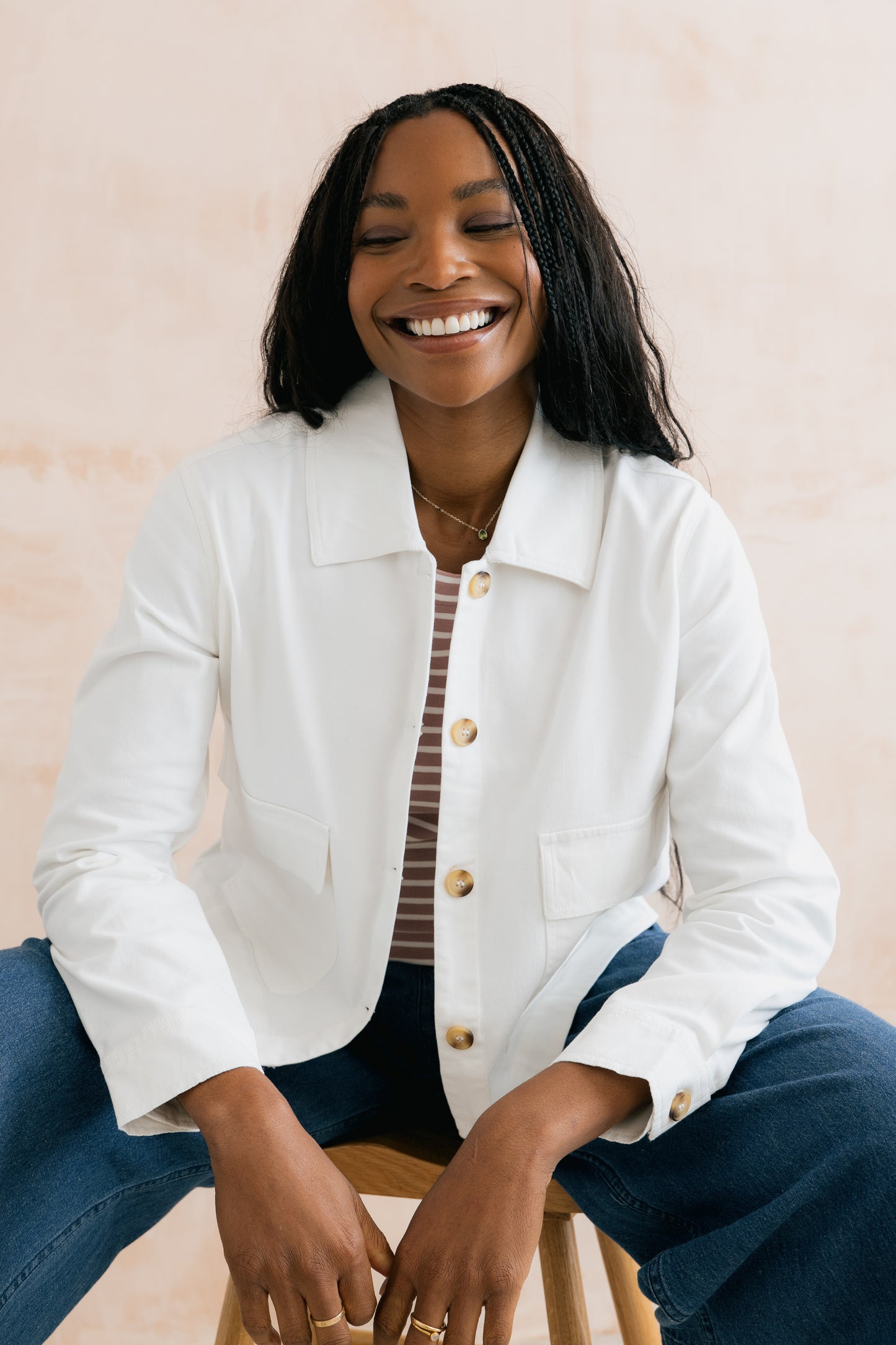 SALE - Effie Jacket - Plain Twill