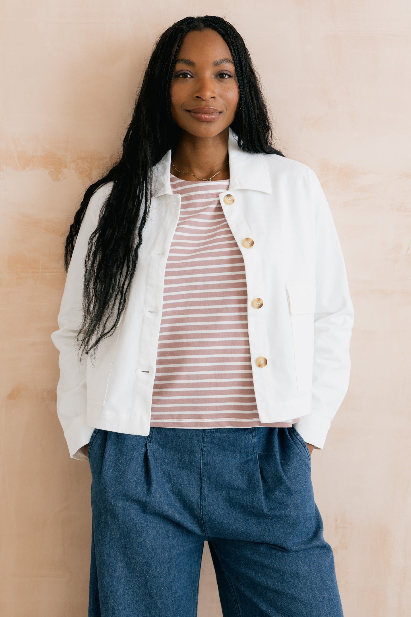 SALE - Effie Jacket - Plain Twill