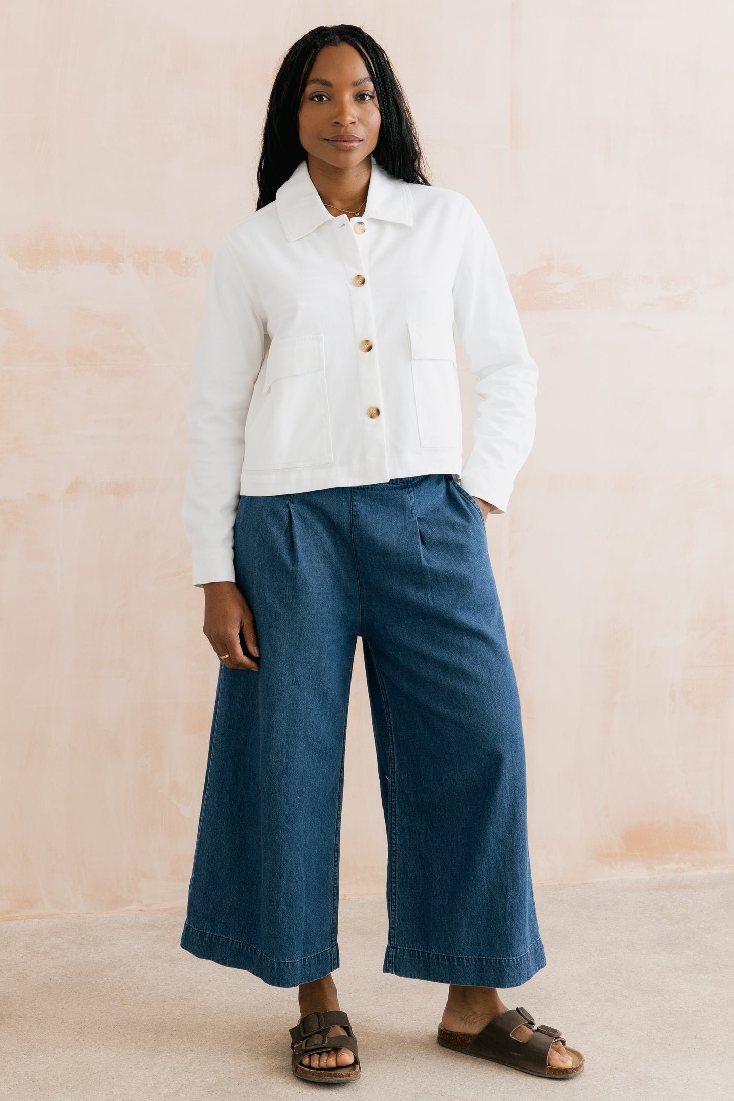 SALE - Effie Jacket - Plain Twill
