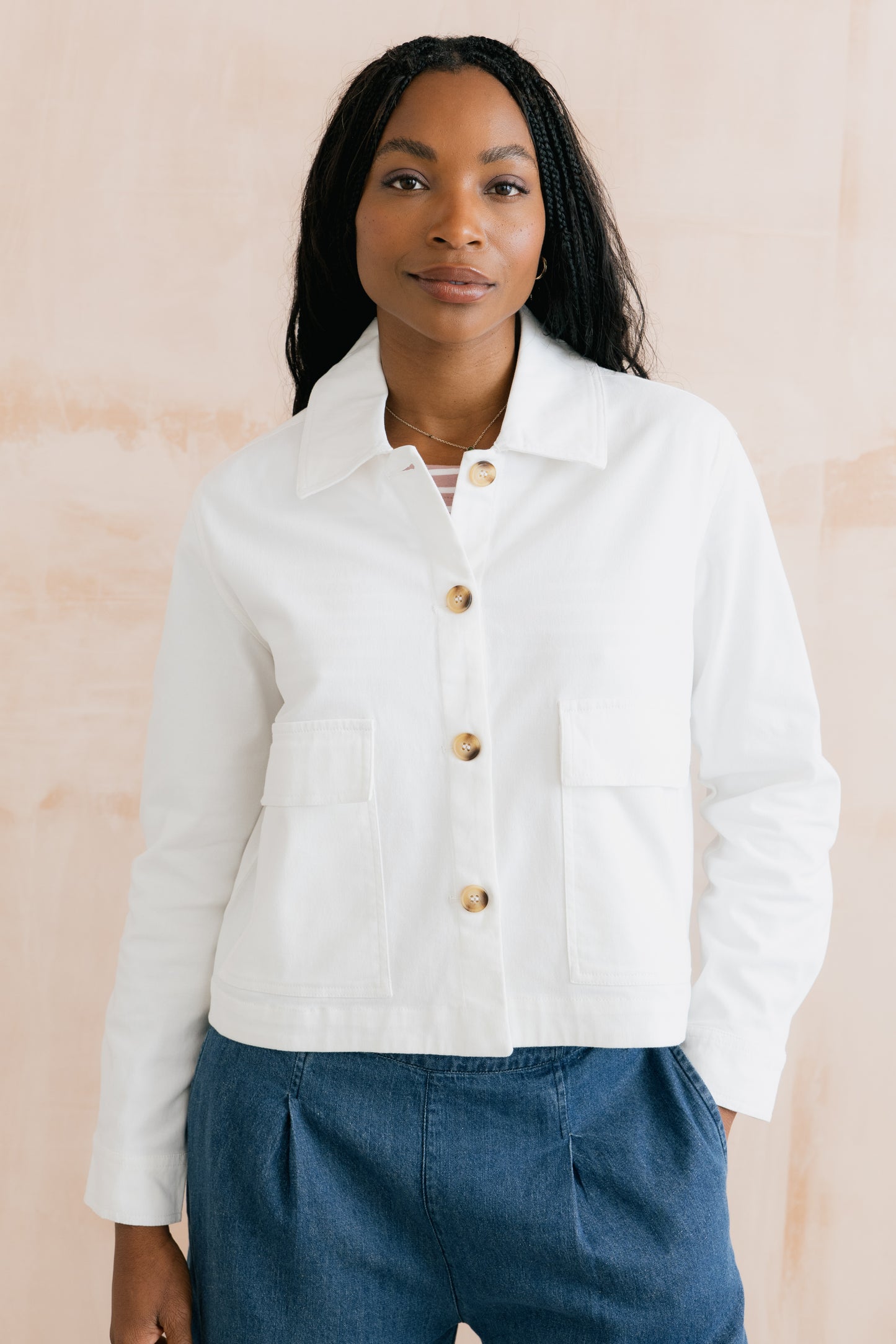 SALE - Effie Jacket - Plain Twill