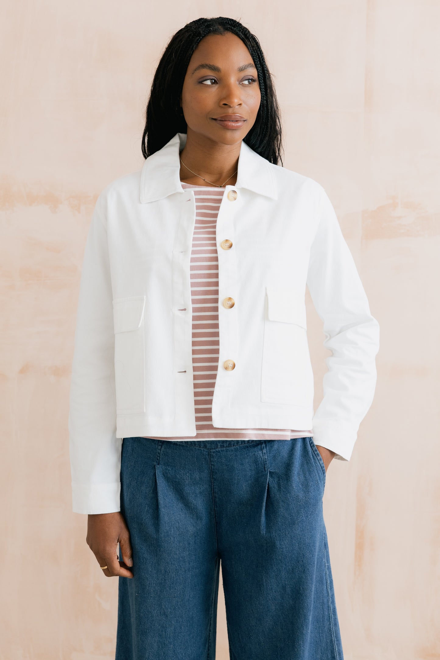 SALE - Effie Jacket - Plain Twill