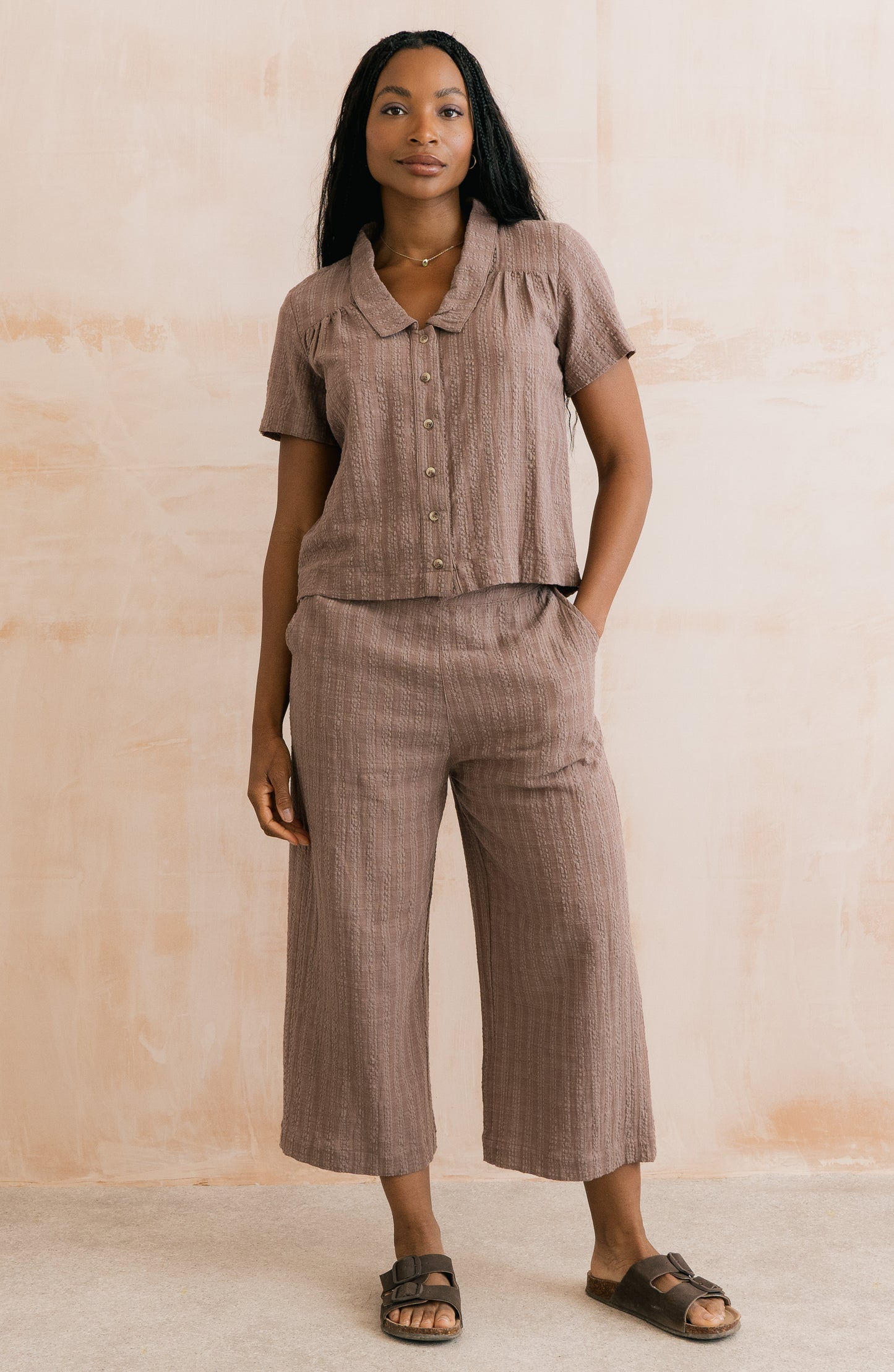 Lowlands Blouse - Seersucker