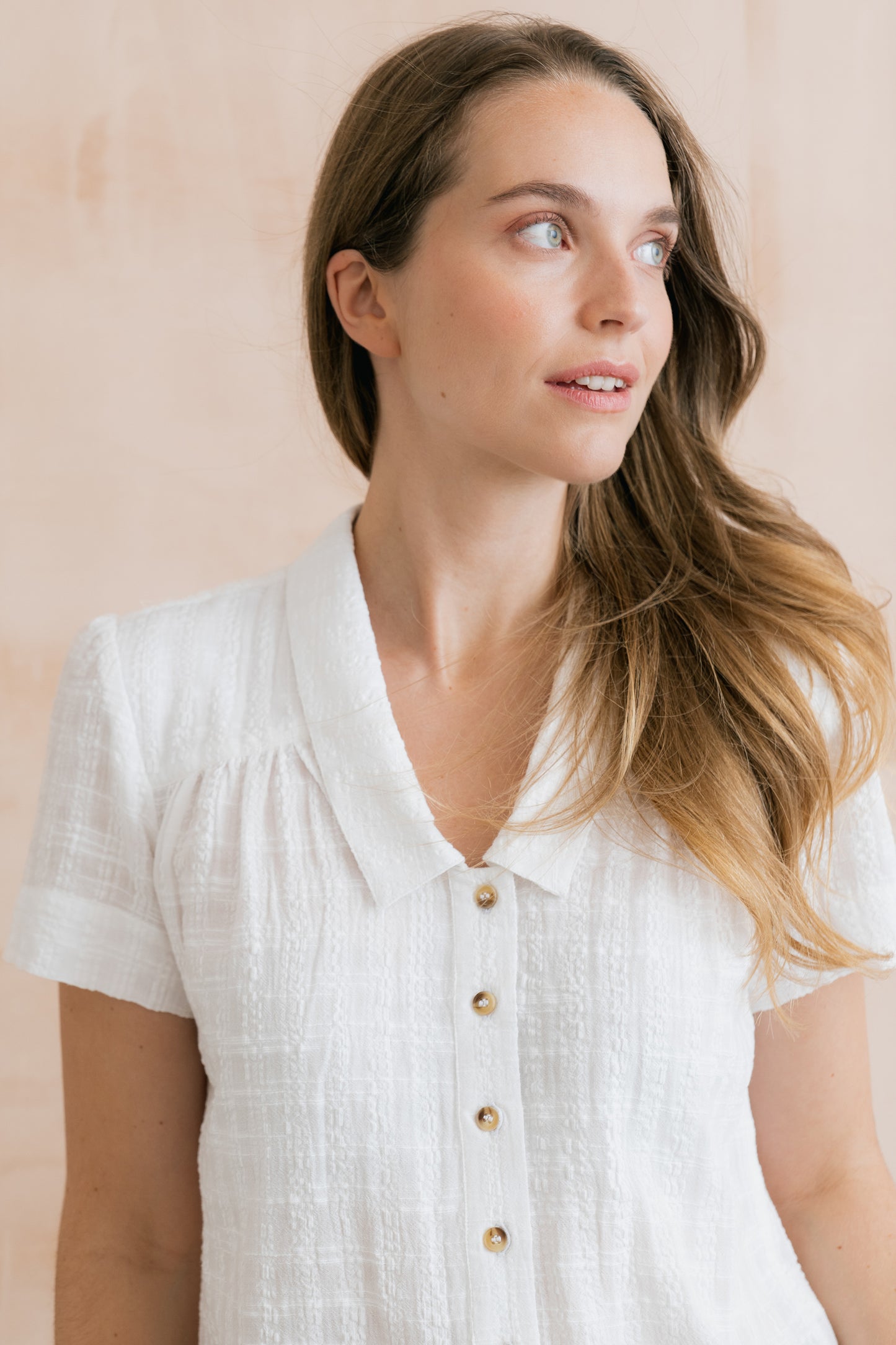 Lowlands Blouse - Seersucker