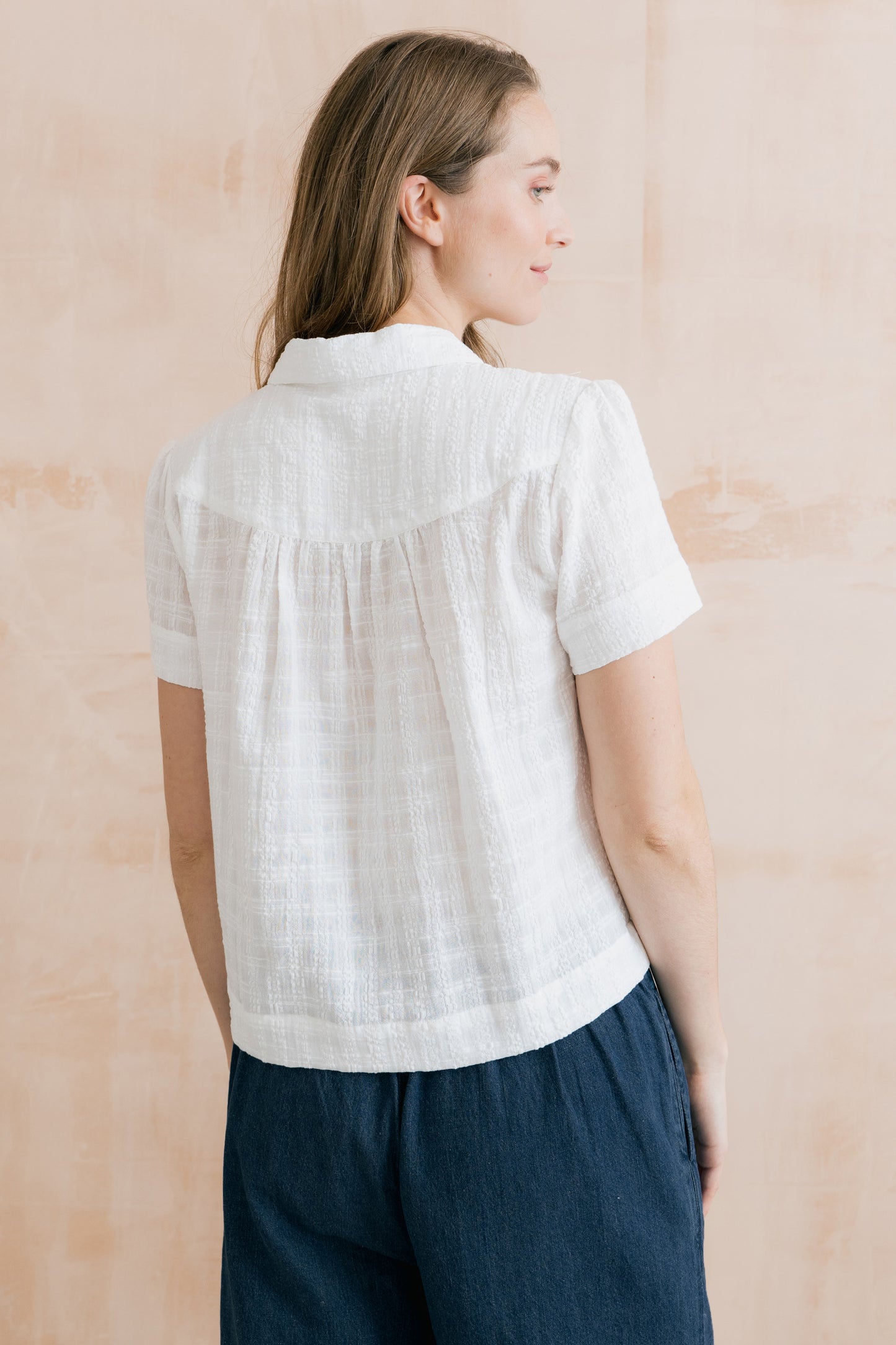 Lowlands Blouse - Seersucker