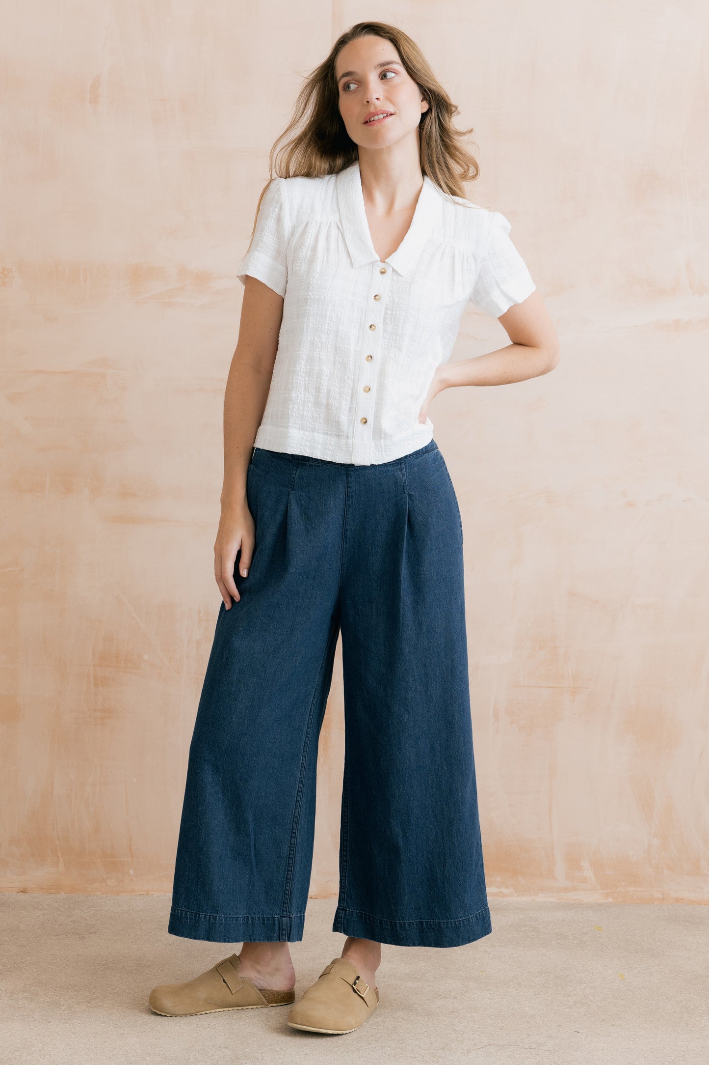 Lowlands Blouse - Seersucker