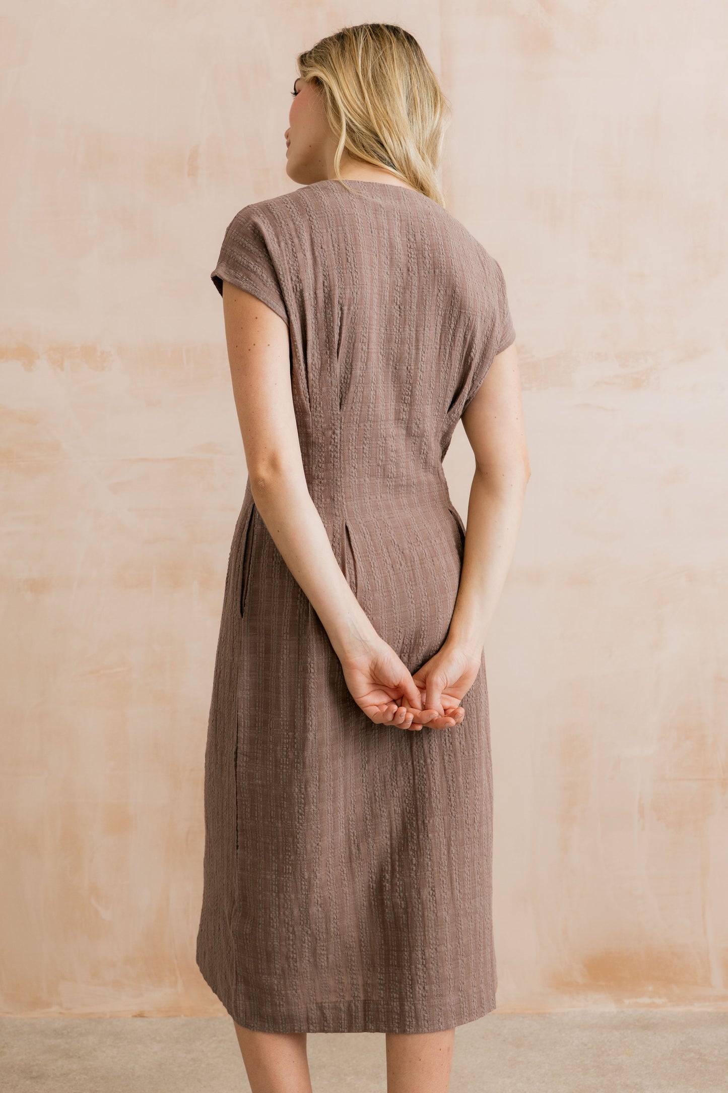 SALE - Drift Seersucker Dress