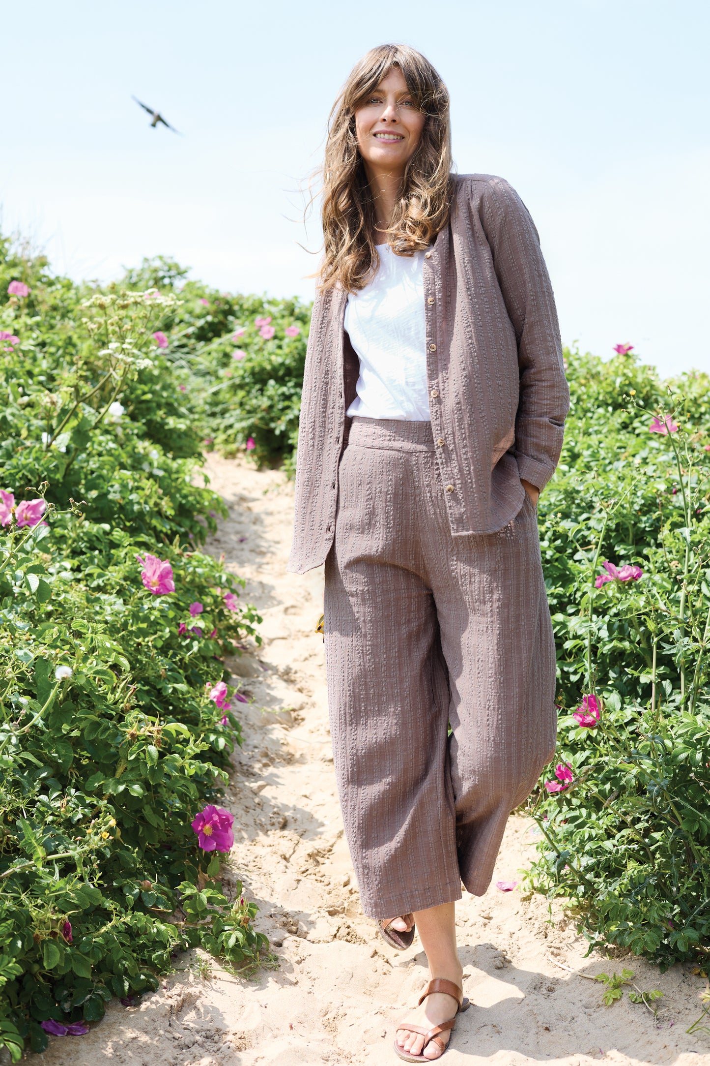 SALE - Drift Trousers - Seersucker