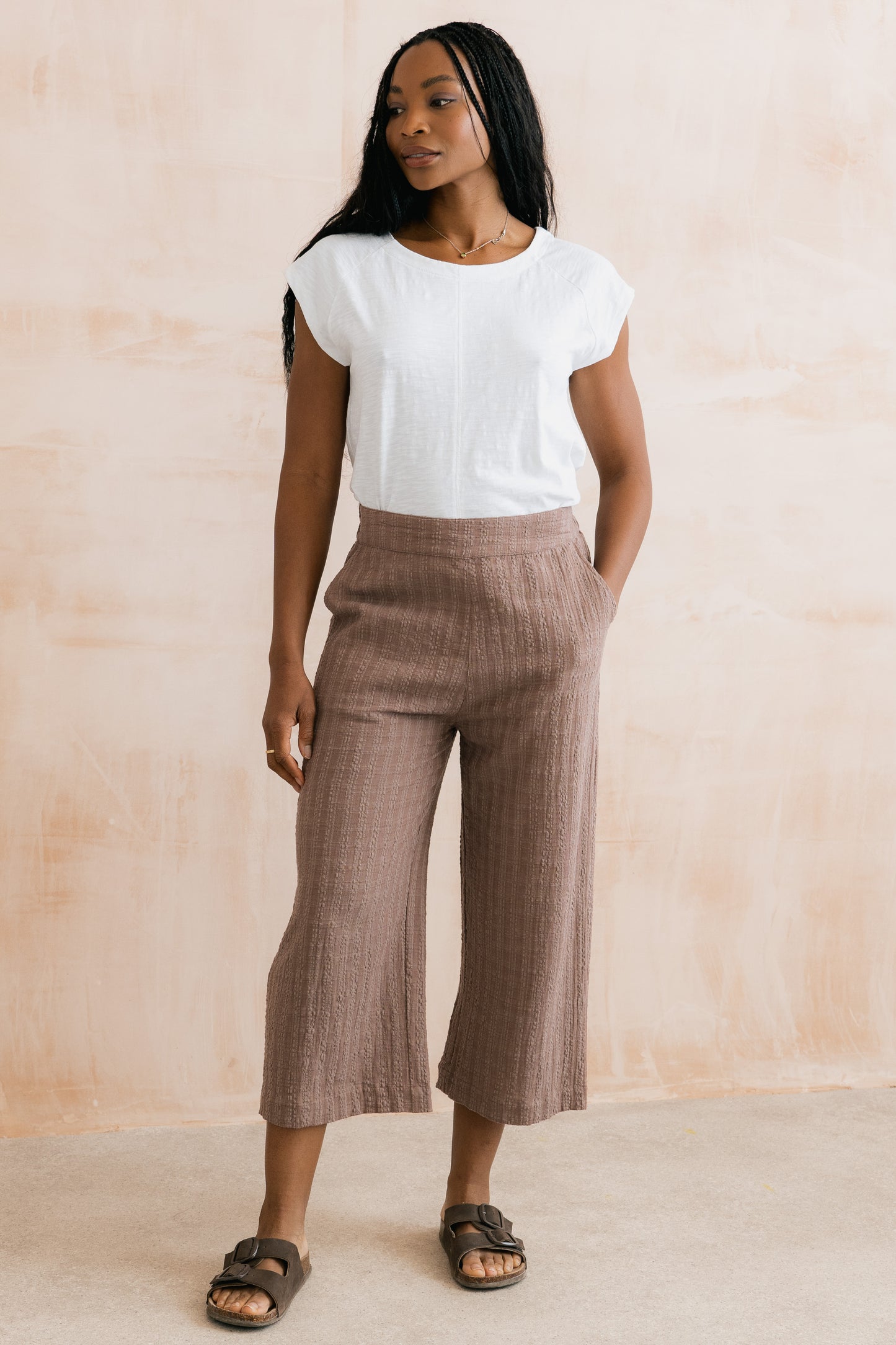 SALE - Drift Trousers - Seersucker
