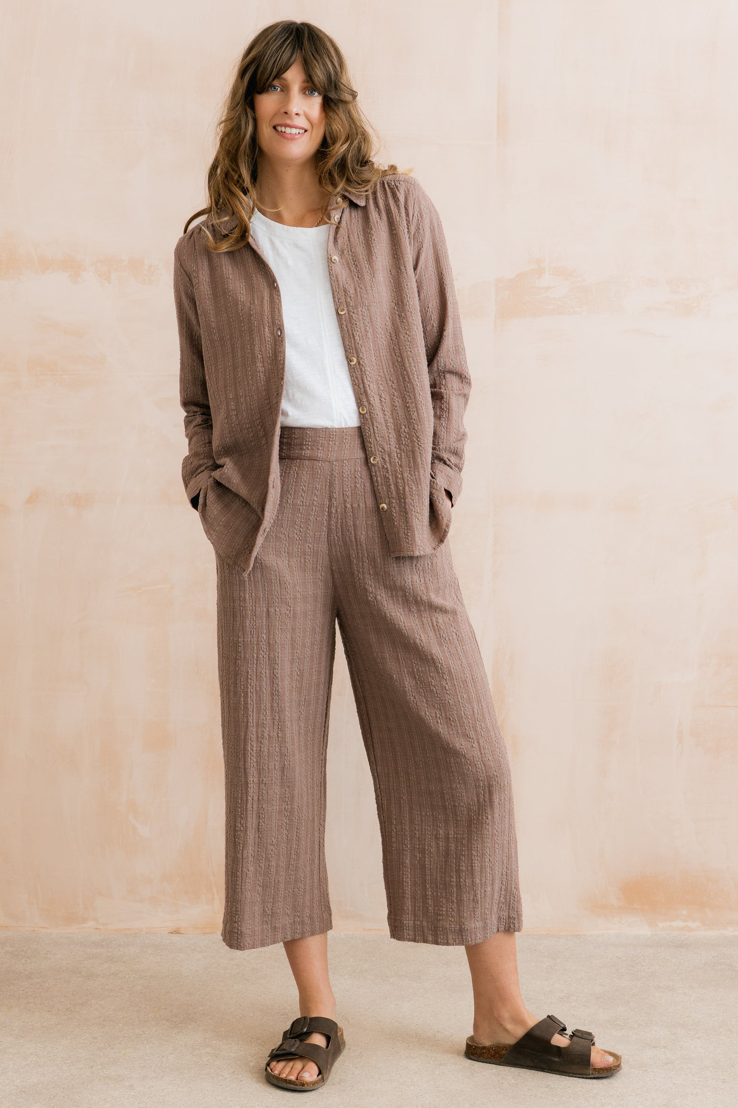SALE - Drift Trousers - Seersucker