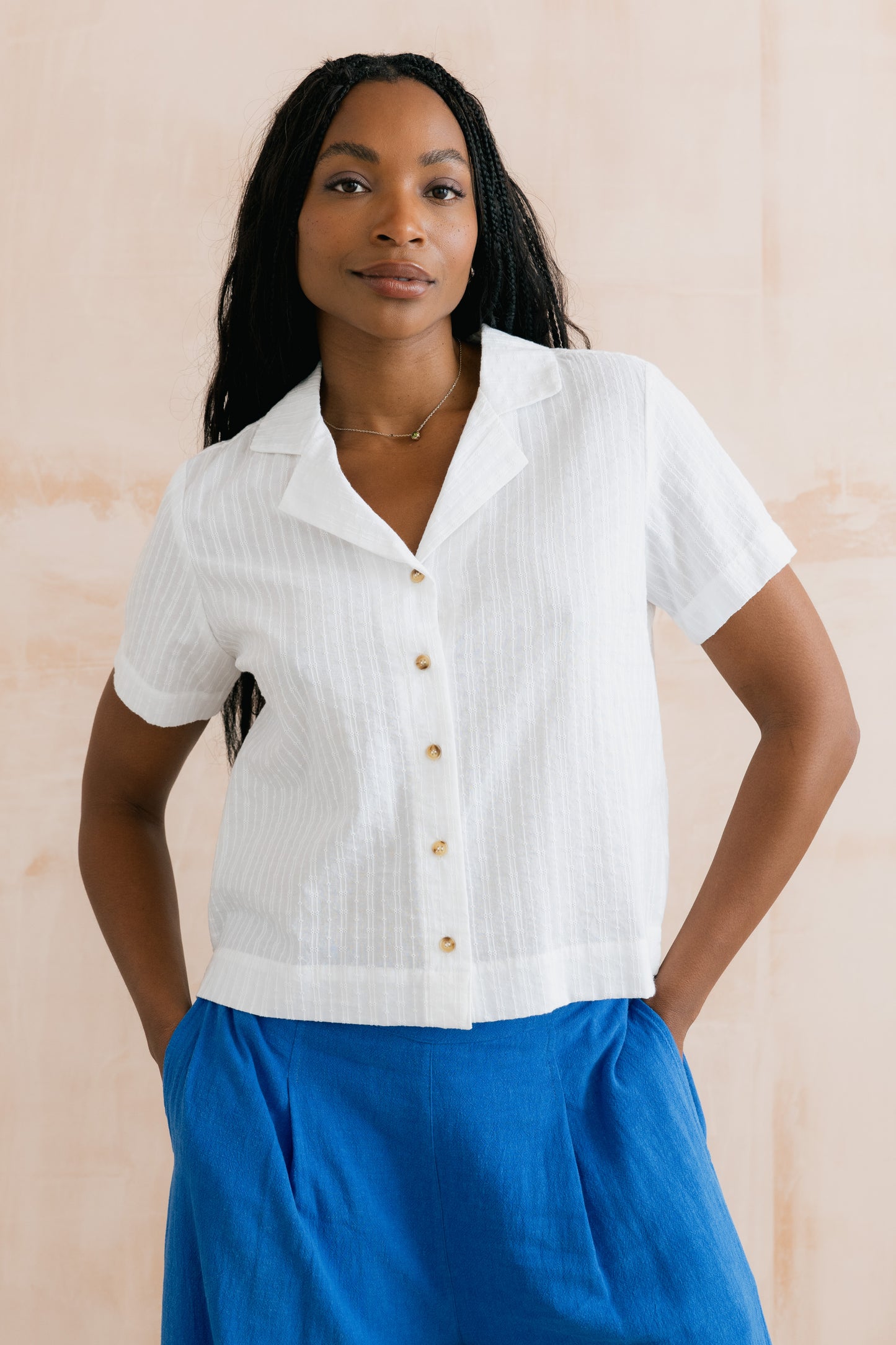 Pippa Dobby Cotton Shirt