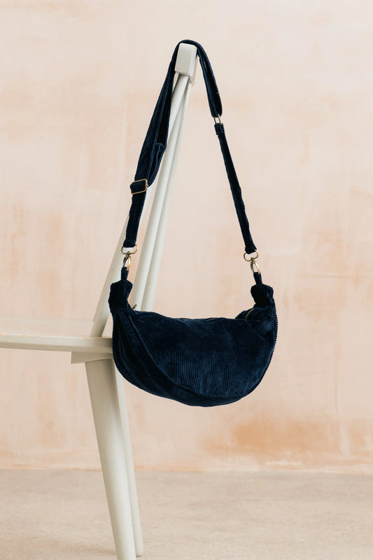Crossbody Bag Jumbo Cord - Navy