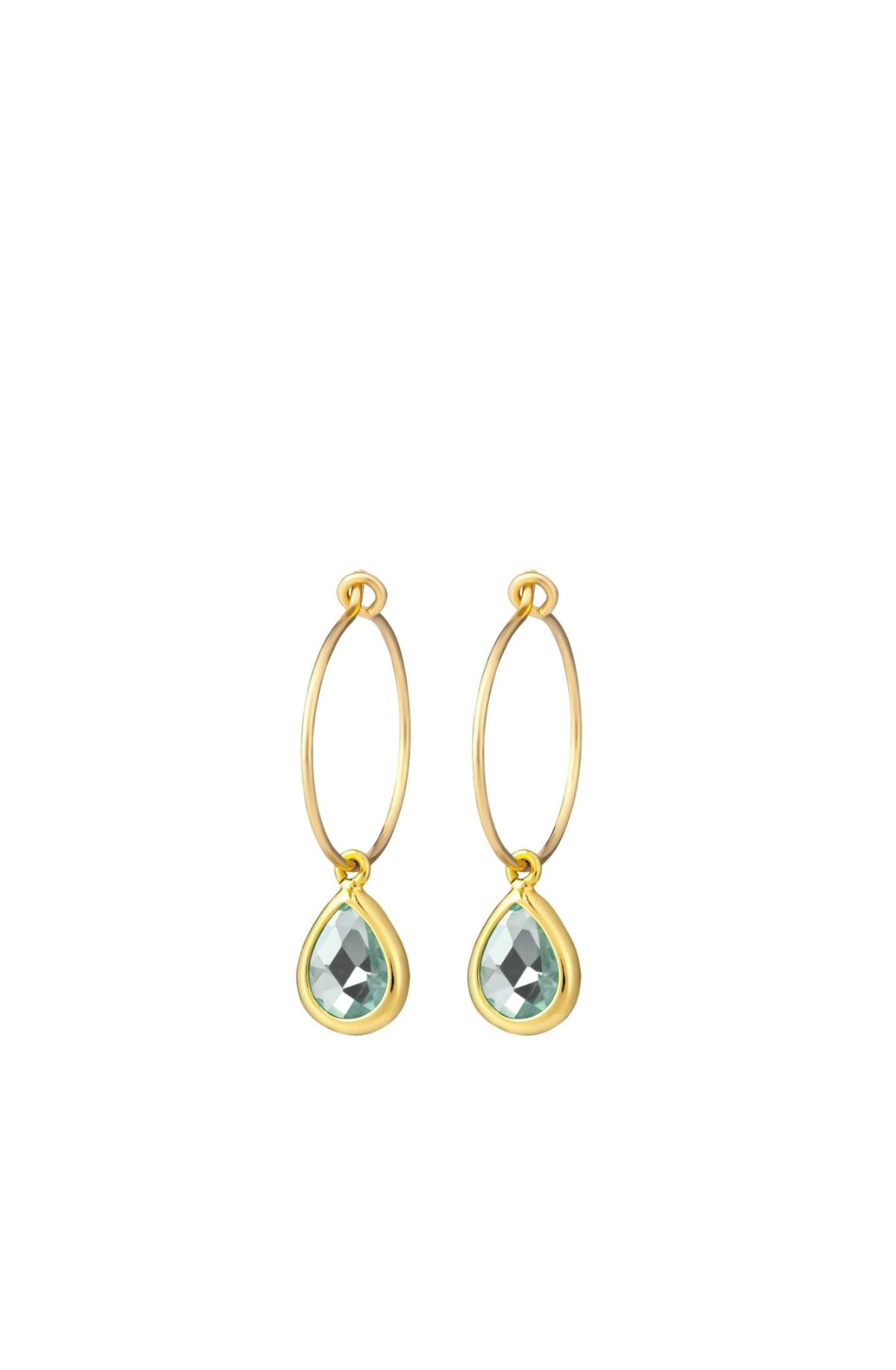 Erinite Teardrop Earrings