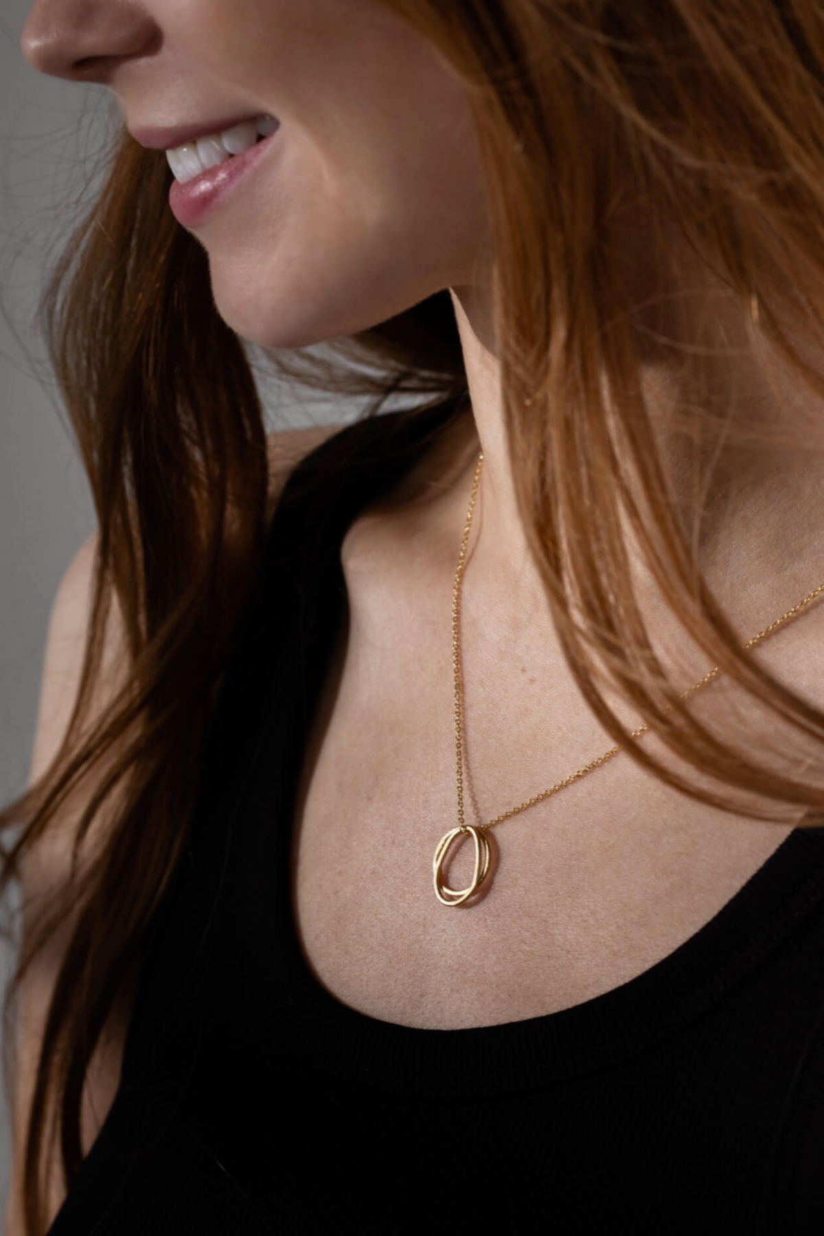 Gold Loop Verona Necklace